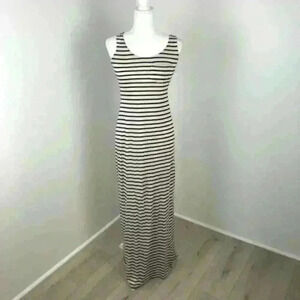 Love Reign Striped Sleeveless Maxi Dress Size S